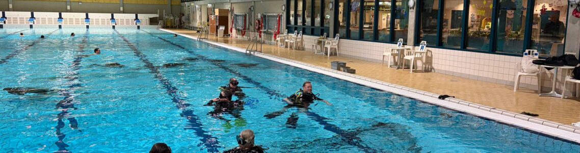 Geslaagde netten training